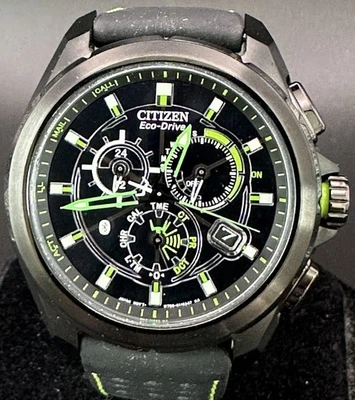 Citizen Eco-Drive Proximity Smartwatch Bluetooth Solar Watch Rare MINT Used Cond - Image 1 of 4