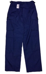 US COAST GUARD Abito Operativo Uniforme Pantaloni Pantaloni Blu Piccolo Corto ~ Nuovo - Foto 1 di 10