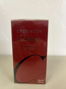 CARTIER DECLARATION Men Cologne 50ml Eau De Toilette Spray New  1.6 Fl Oz - Picture 1 of 2