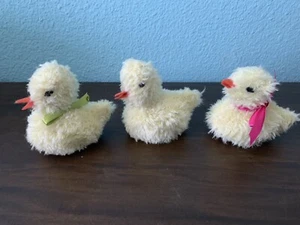 Handmade Chicks 3-Set, Easter & Spring Toy/Decor/Gift; Surprise Egg W/Chocolate - Picture 1 of 3