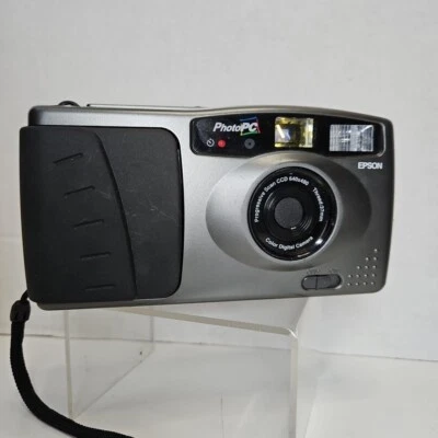 Câmera Digital Vintage Epson PhotoPC 500 Modelo G640A 1.3 MP CCD  - Imagem 1 de 4
