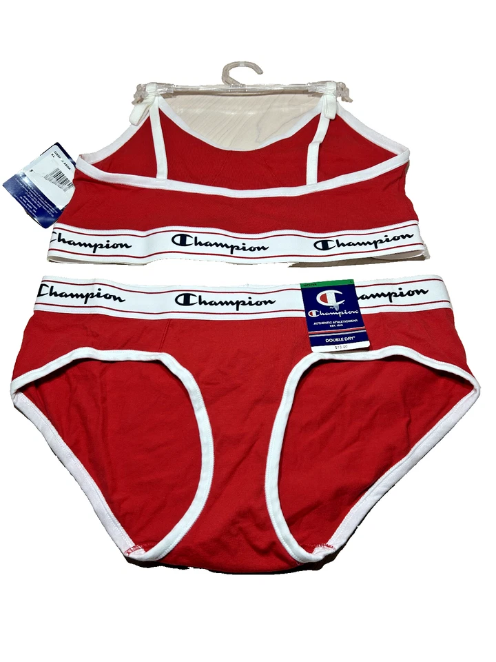 Champion Women's  XL Bralette W/ Hipster Large Set NWT - Image 1 of 4