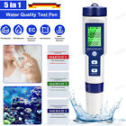 5in1 PH TDS Wert Wasser Messgert Digital Messer Tester Aquarium Pool Prfer DHL