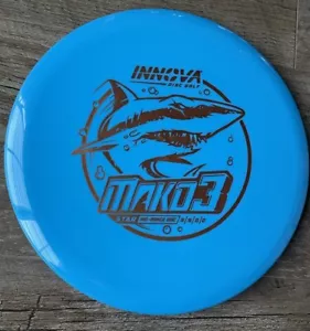 NEW Innova Star Mako3 171g Blue w Gold Stamp Midrange Golf Disc 5|5|0|0 UNUSED - Picture 1 of 2