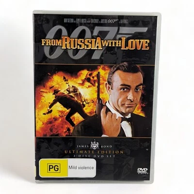 From Russia With Love DVD JAMES BOND 007 2-DISCS Sean Connery Region 4 PAL - image 1 of 4