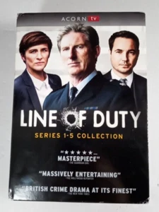 Line Of Duty, Series 1-5 Collection DVDs, Acorn TV, 11 Disc Set - Picture 1 of 8