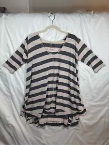 We The Free Slub Knit Striped Tunic Small - Picture 1 of 6