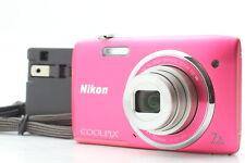 [MINT] Nikon COOLPIX S3500 Pink Compact Digital Camera 7x Zoom 20.1MP From JAPAN