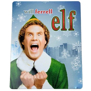 ELF Movie STEELBOOK (Widescreen Blu-ray+DVD) Will Ferrell Christmas Holiday - Picture 1 of 5