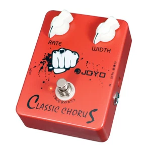 JOYO Classic Chorus Guitar Pedal Deep Clear True Bypass Mini Pedal Pure Analog - Picture 1 of 11