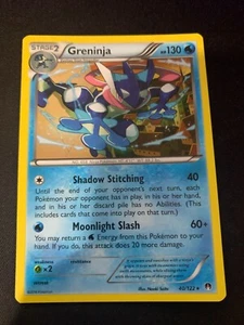 Pokemon Greninja 40/122 Raro BREAKpoint Ligeramente Jugado - Imagen 1 de 1