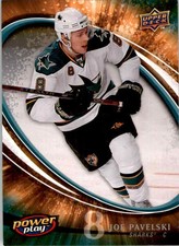 2008-09 Upper Deck Power Play Joe Pavelski #242