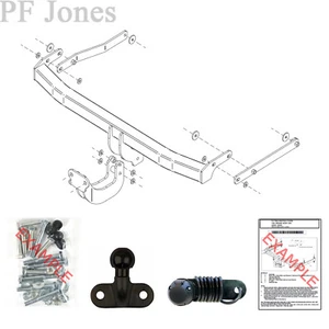 Tow-Trust Towbar for Renault Megane Hatchback 2008-2017 - Flange Tow Bar - Picture 1 of 5