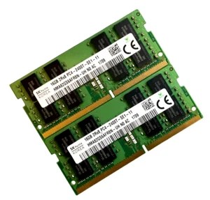 LAPTOP RAM - HYNIX | 2x 16GB | DDR4 | PC4-2400T | PC4-19200 | 2Rx8 | TESTED - Afbeelding 1 van 1