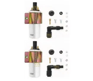 Ignition Coils and Caps - Honda CB72 Hawk 61-66 - CB77 Super Hawk 61-68 - Picture 1 of 1