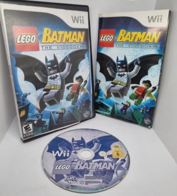 Lego Batman The Videogame Nintendo Wii PAL *Complete* Wii U Compatible - Image 1 of 3