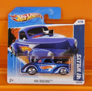 Hot Wheels - 2011 - '41 WILLYS (Blau) - HW Racing Serie 2/10 - 152/244 - Bild 1 von 7