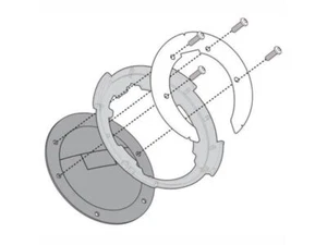 GIVI BF16 Brida Para Bolsa De Depósito Tanklock Para BMW F 800 R 2014 - Imagen 1 de 1