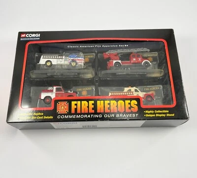 CORGI FIRE HEROES Classic American Fire Apparatus Set #4  - Image 1 of 3