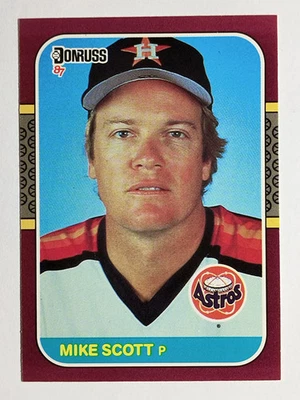 1987 Donruss Opening Day #15 Mike Scott - Image 1 of 2
