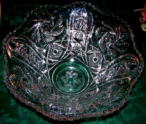 Große LE Smith Brilliant Bowle Schüssel / eine der besten - Bild 1 von 2