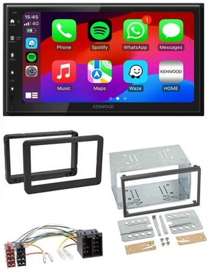 Kenwood MP3 USB DAB 2DIN Bluetooth Autoradio für Alfa Romeo 159 Spider Brera ab - Bild 1 von 4