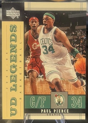 2003-04 Upper Deck UD Legends - Paul Pierce #6 (RC) - Image 1 of 2