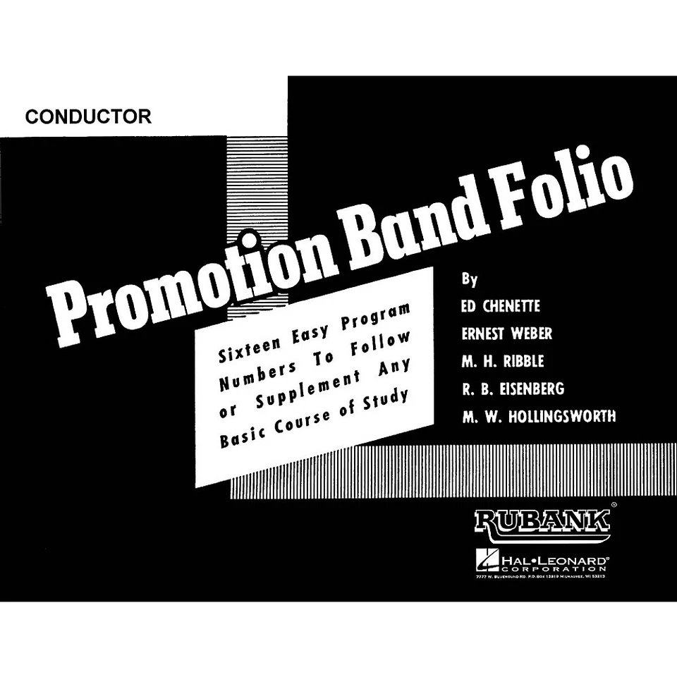 Promotion Band Folio (Drums) Concert Band Level 2-3 Composed by Various - Image 1 of 1