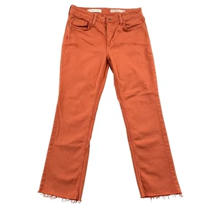 Anthropologie Pilcro & the Letterpress Jeans Damen 28 Orange High Rise Bootcut - Bild 1 von 9