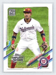 Topps #453 2021 edición Starlin Castro Employee - Imagen 1 de 2