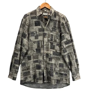 Georg Roth of Germany Shirt Sz 40/M Business Casual Geometric Abstract Textured - Picture 1 of 15