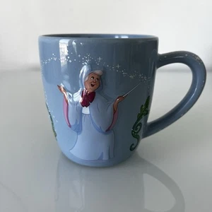 Disney Parks 3D Mug Cinderella Fairy Godmother Even Miracles Take A Little Time - Picture 1 of 7