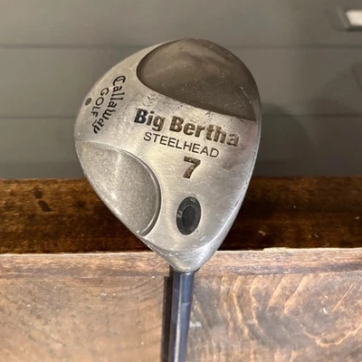 Callaway Big Bertha Steelhead 7 madera diestro damas gemas 99 varilla de grafito 42” Foto 1 de 4