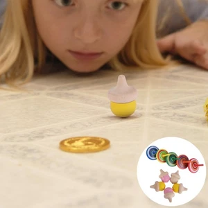 10 Stck. Lustiges Spielzeug Holz Kinder Kleinkind Spielzeug (zufällige Farbe) Kleinkind - Bild 1 von 12