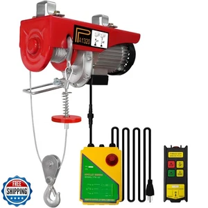 FITHOIST 1320lbs Wireless Electri Hoist,110V Winch with 262ft Wireless Remote - Picture 1 of 5