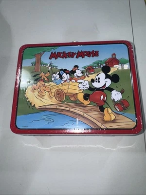 Fiambrera vintage, Mickey Mouse sellada nueva de 1996 Disney Foto 1 de 4