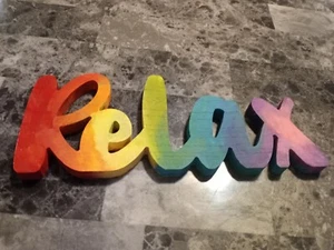 Coloful Wall Art Relax - Picture 1 of 4
