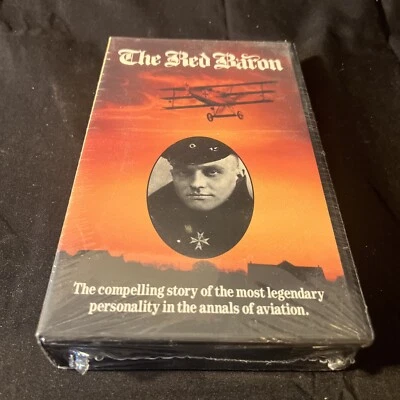 The Red Baron (VHS, 1989) - Sealed - Image 1 of 2