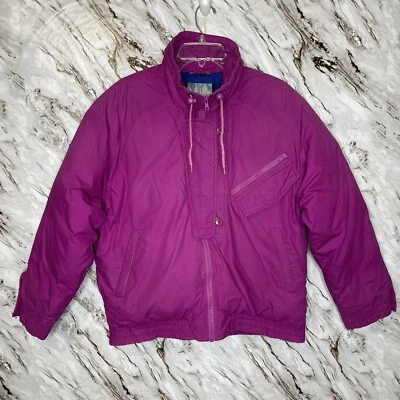 Vintage Dash Purple/Pink Down Filled SKI JACKET SIZE S/M Warm Foto 1 de 4