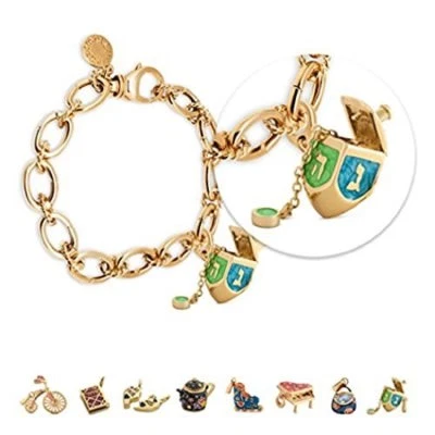 Nuevo Original Charmulet 14K Tono Oro Intercambiable Dije Moda Pulsera Foto 1 de 4