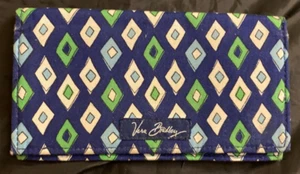 Copertina libretto degli assegni Vera Bradley Mosaic nuova senza etichetta - Foto 1 di 3