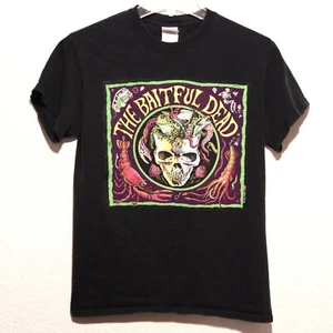 Ray Troll The Baitful Dead T-Shirt Size Small Black Grateful Dead Parody - Picture 1 of 5