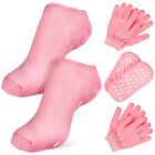  2 ensembles de chaussettes hydratantes pour pieds gel exfoliant gants soins de la peau pendant la nuit