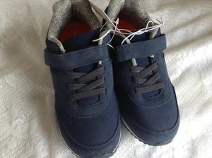 Cat & Jack Toddler Boys Chase Sneakers With Elastic Closure Navy Size 5 - Picture 1 of 5