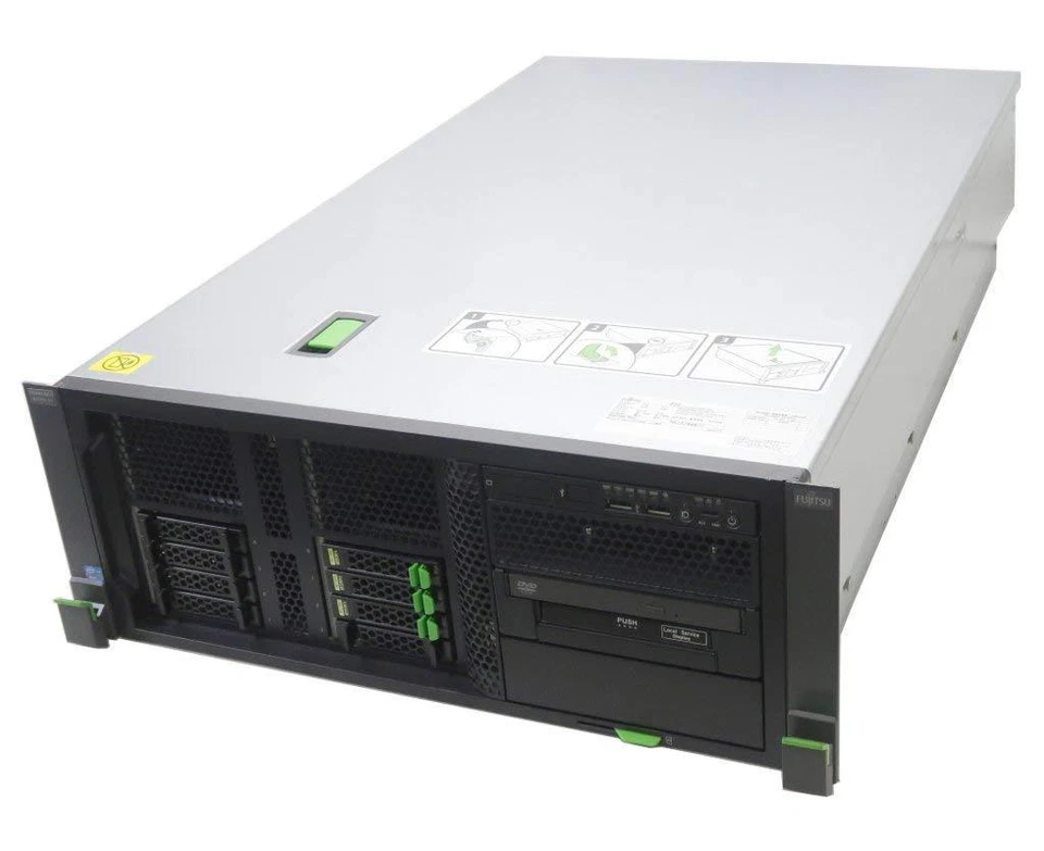 Fujitsu Primergy RX500 S7 4 x Xeon E5-4650 2.7GHz 768GB RAM 32-Core Rack Server - Image 1 of 1