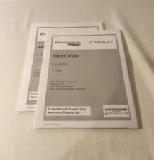 Teslin Synthetic Paper For Inkjet Printers, IJ1000WP, 10mil 2x10 Sheets + BONUS