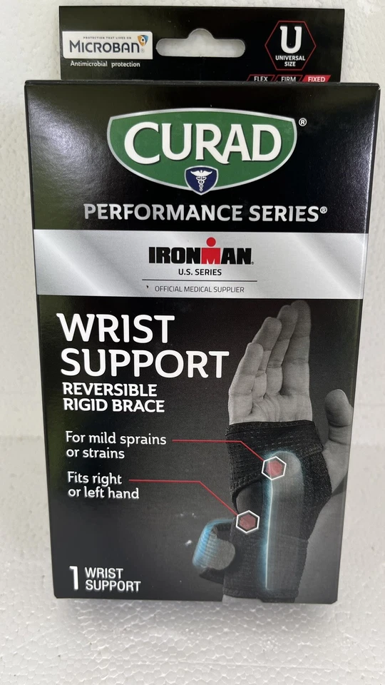 CURAD PERFORMANCE SERIES IRONMAN UNIVERSAL WRIST SUPPORT
