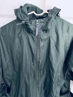 Chaqueta cortavientos con capucha Sierra Designs para mujer talla XL capucha para lluvia ropa de calle Foto 1 de 4