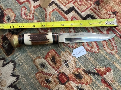 Cuchillo Bowie Original Marca Edge Solingen Alemania (26042) Foto 1 de 4