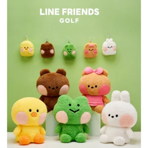 Line Friends Minini Driver Head Cover5 types Cobini Bnini Selini Chonini Lenini - Picture 1 of 33